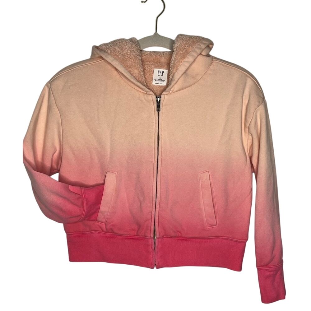Gap Girl's Tie Dye Hoodie Cropped Size L10